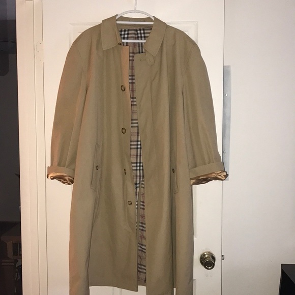 burberry vintage raincoat